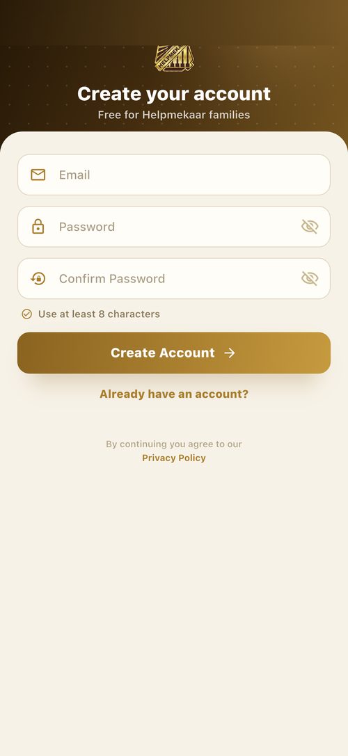 App screenshot for the selected step